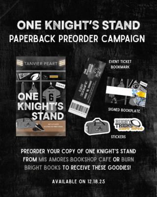 One Knight's Stand paperback preorder campaign