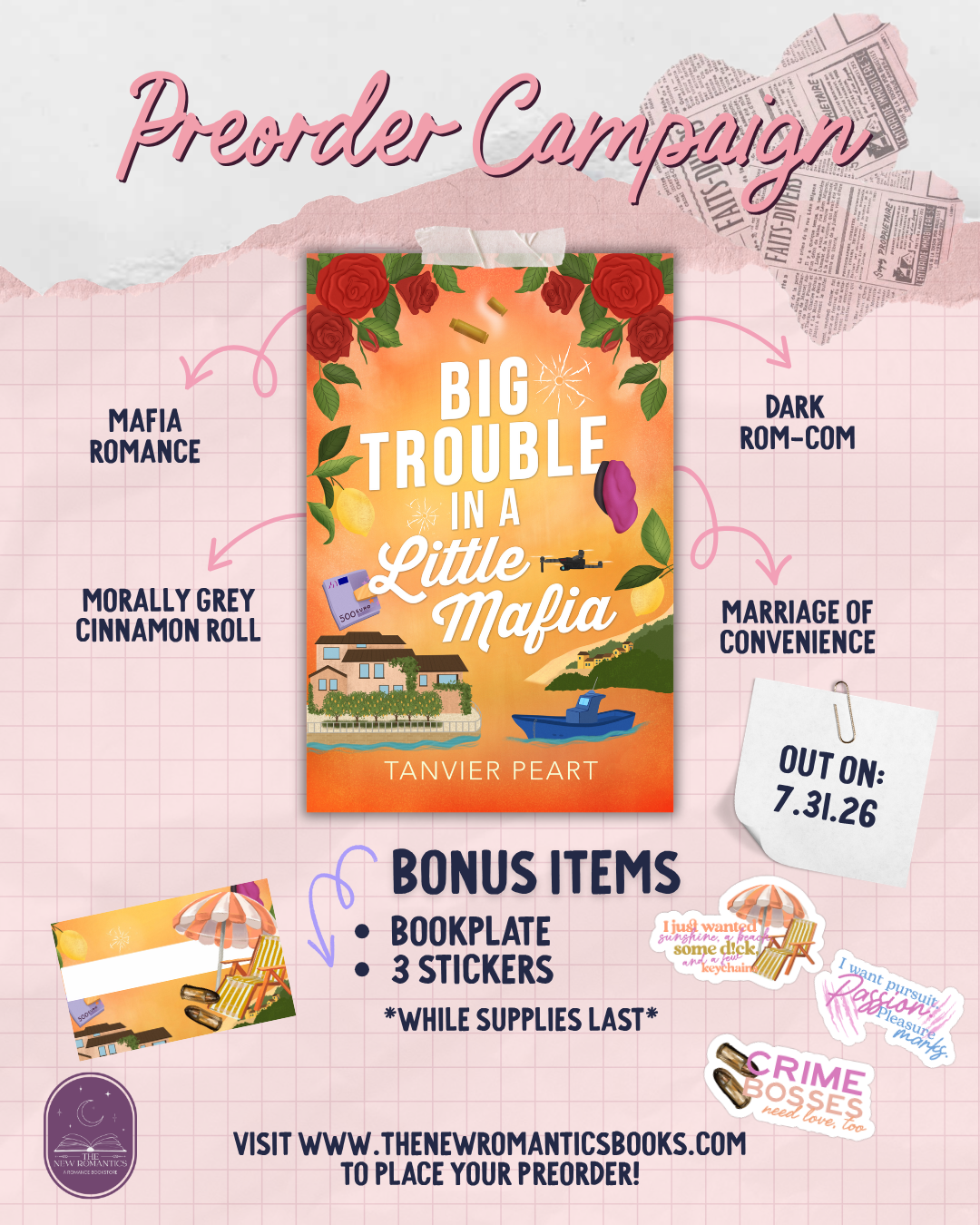 Big Trouble in a Little Mafia New Romantics Preorder